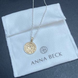 Anna Beck Reversible Disc Necklace